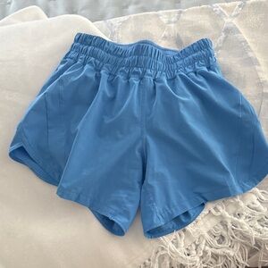 Lululemon Athletica Sky Blue Athletic Shorts